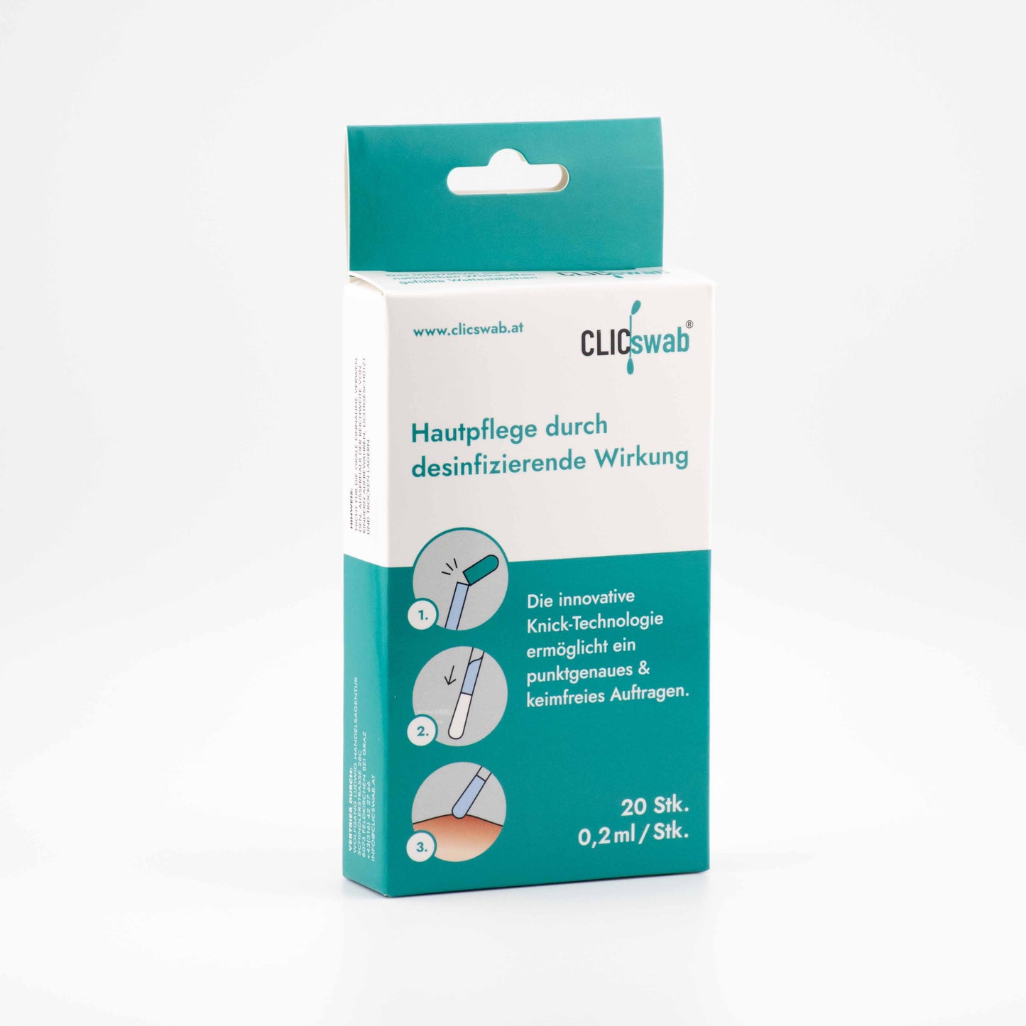 Hautpflege durch desinfizierende Wirkung