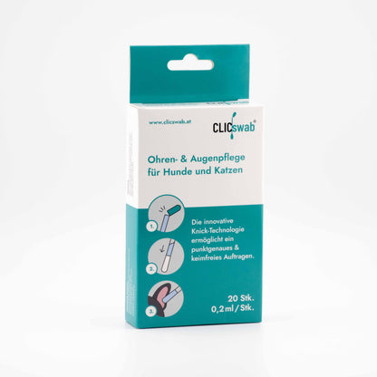Ohren & Augenpflege für Hunde und Katzen